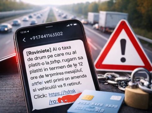 CNAIR avertizează asupra unei tentative de fraudă privind plata taxei de drum