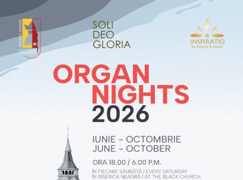 Stagiunea de vară 2026 a concertelor în Biserica Neagră