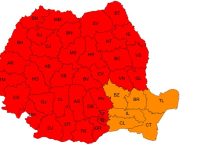 Codul roșu de caniculă se extinde, de luni, în aproape toată România