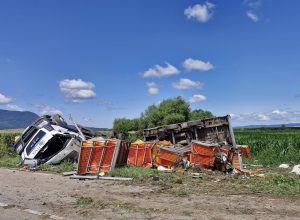 Grav accident între Codlea și Hălchiu